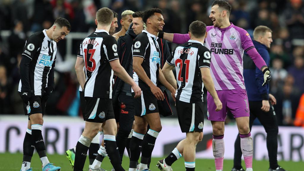 Newcastle celebrate 