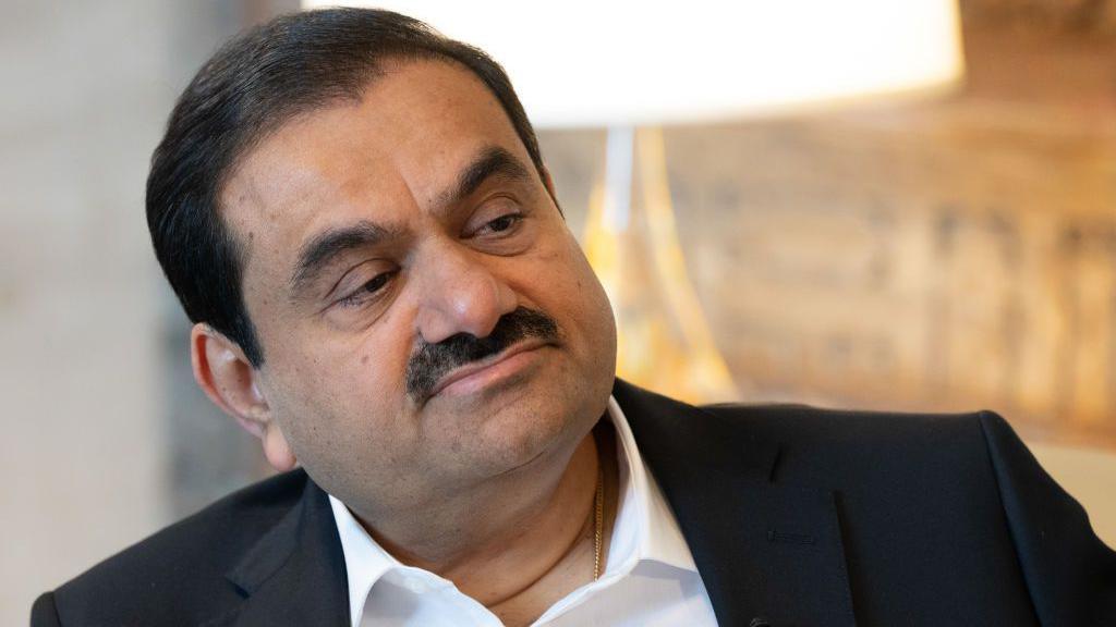 Gautam Adani, chairman of Adani Group, during a Bloomberg Television interview at the company's headquarters in Ahmedabad, Gujarat, India, on Saturday, May 25, 2024. Gautam Adani says he'll shift control to his scions in the early 2030s.