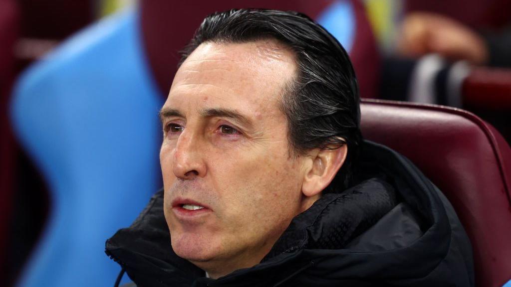 Aston Villa manager Unai Emery