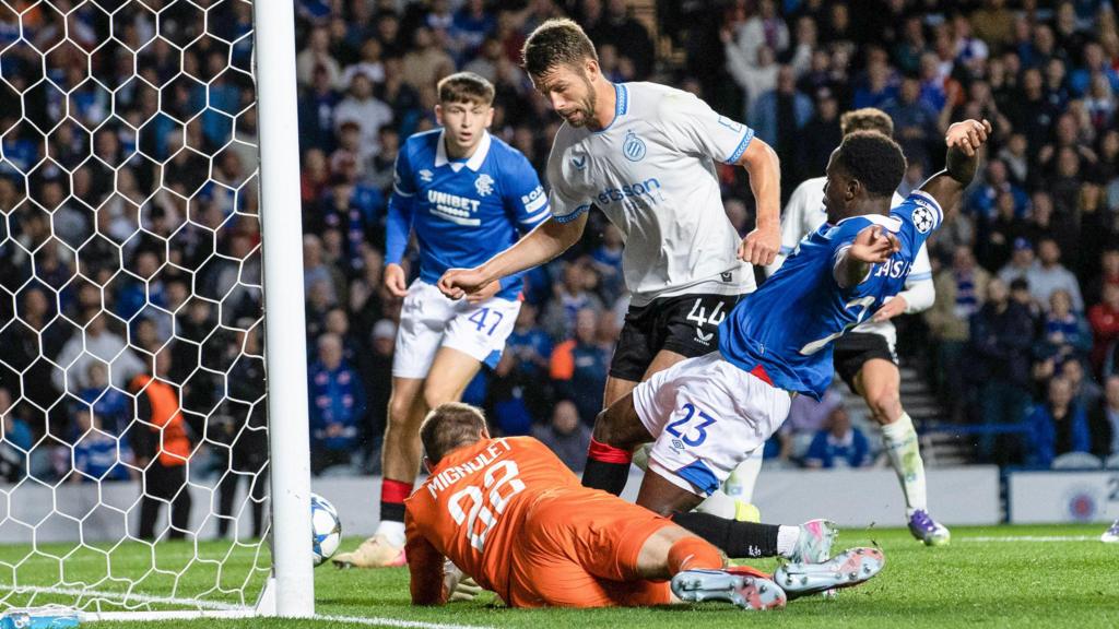 Rangers v Club Brugge