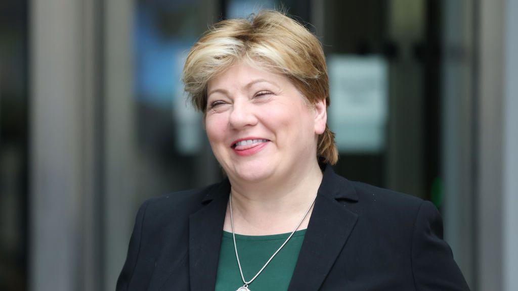 Dame Emily Thornberry, smiling