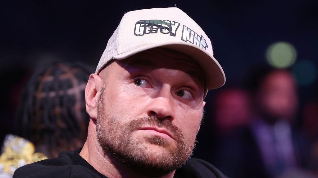 Tyson Fury looking into the distance