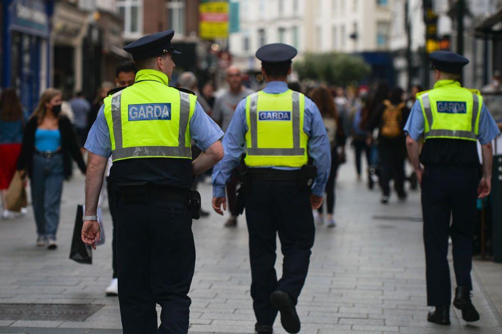 Gardaí on patrol in Dublin city centre