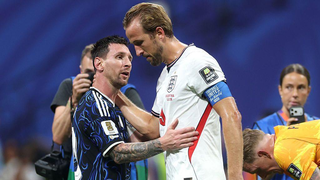 Lionel Messi and Harry Kane
