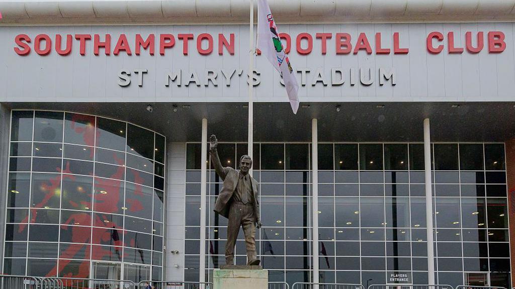 A general view of St Mary's Stadium, home of Southampton during the Sky Bet Championship
