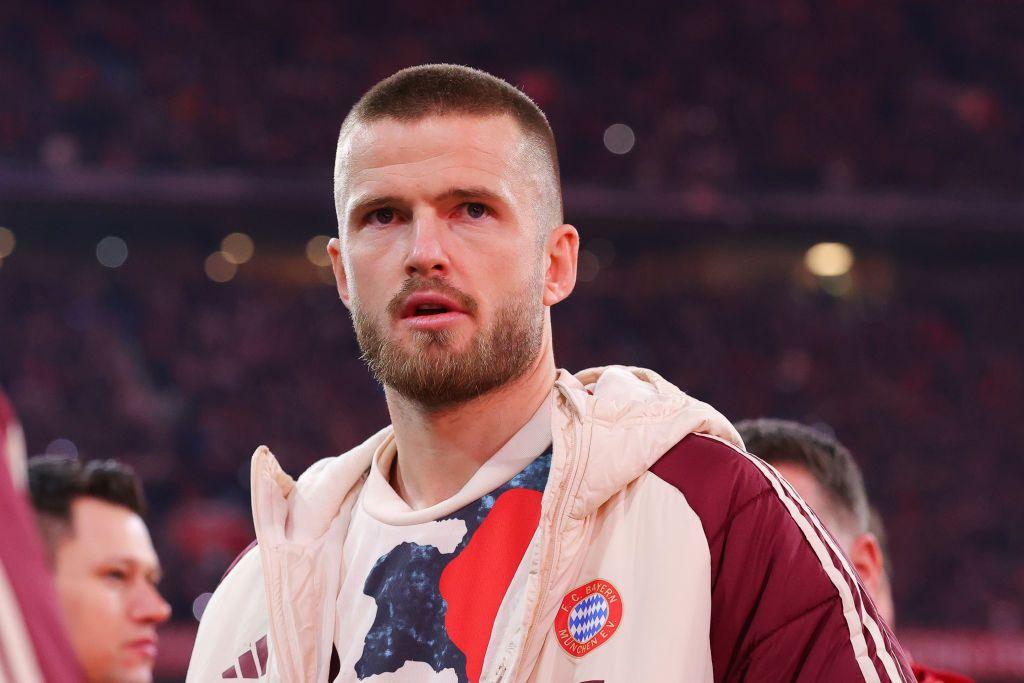 Eric Dier after Bayern Munich's match against Bayer Leverkusen