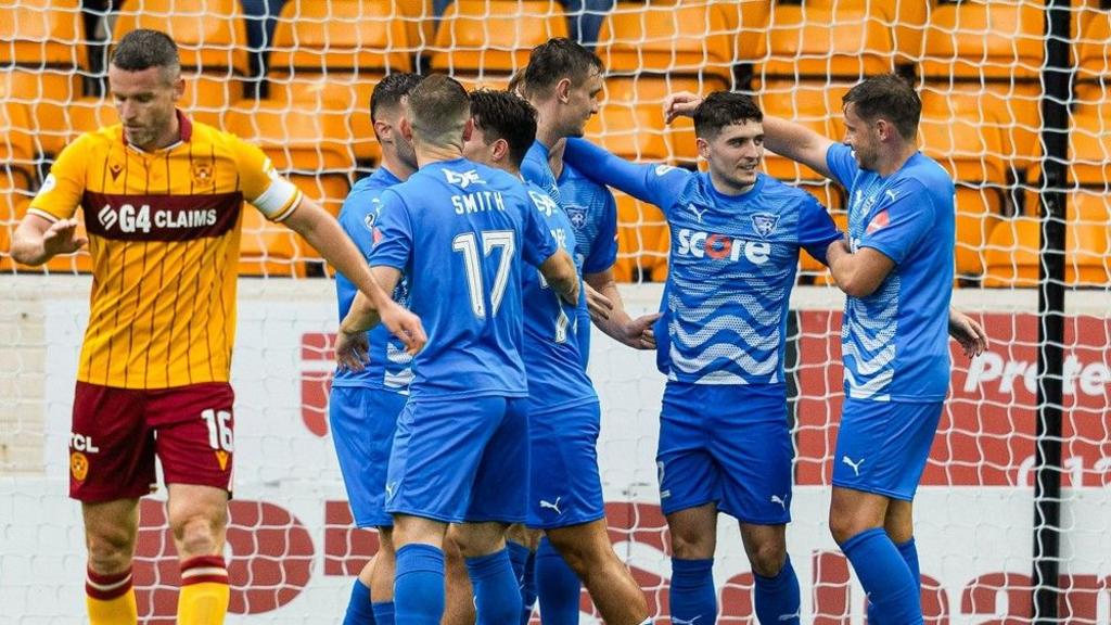 Peterhead opened the scoring at Fir Park