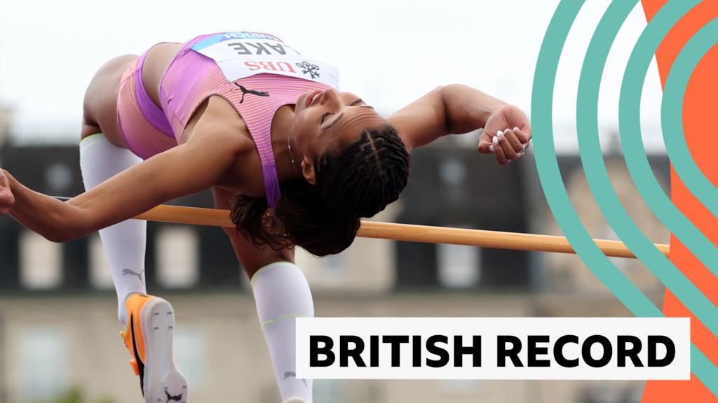 What a moment for British athletics! - Lake clears two metres for first time