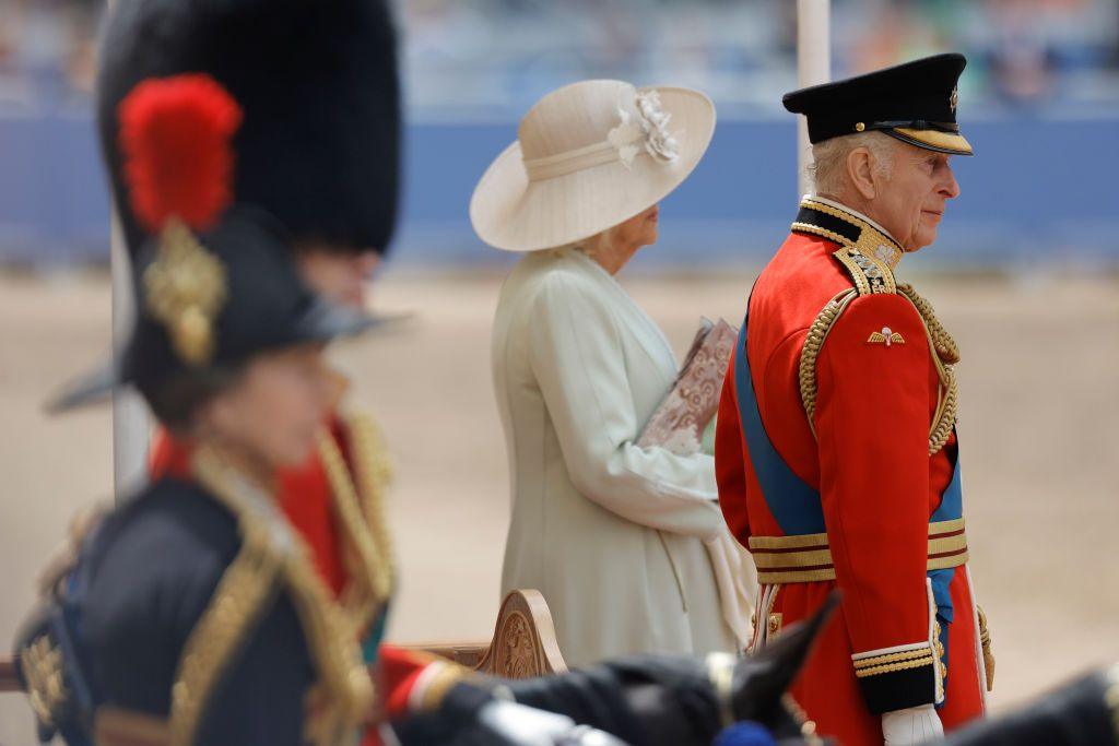 king charles and queen camilla. 