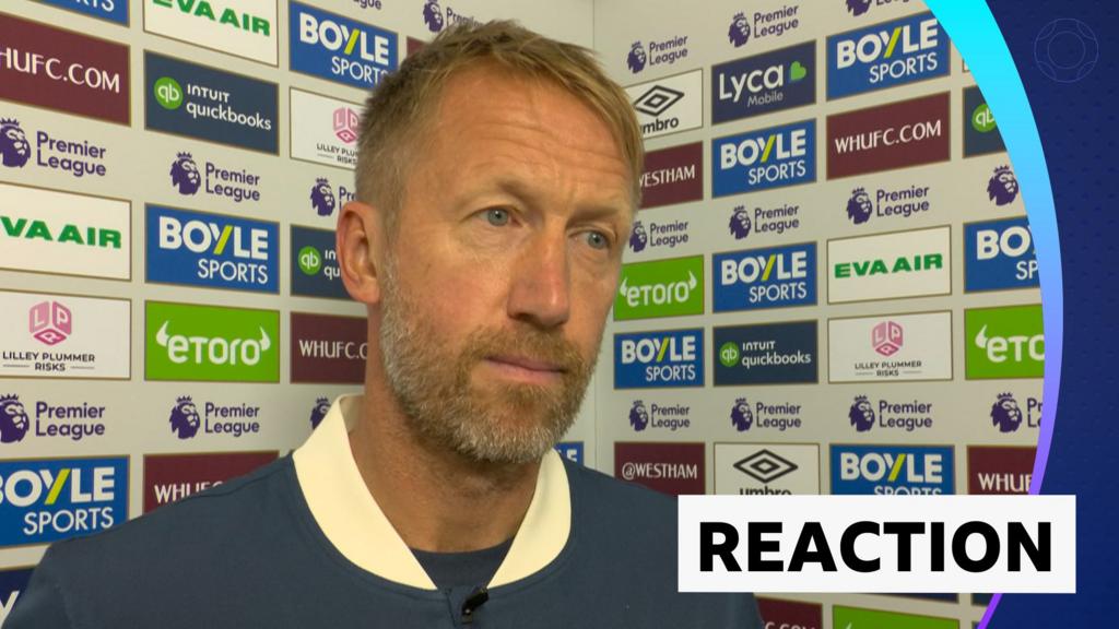 Potter 'incredibly disappointed' after defeat by Chelsea