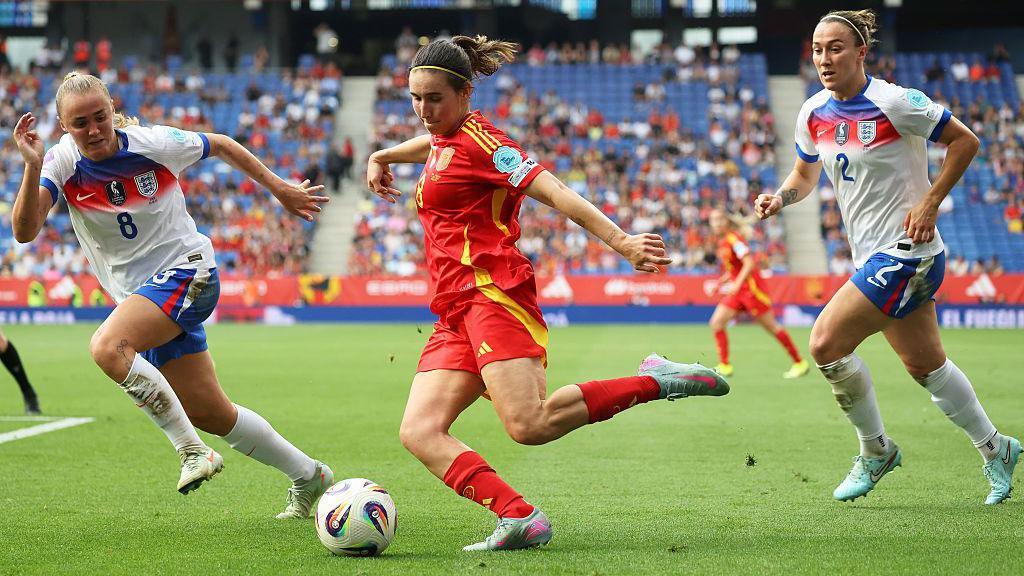 Mariona Caldentey against England in June