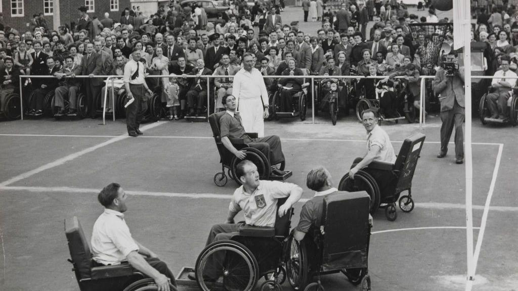 wheelchair netball game