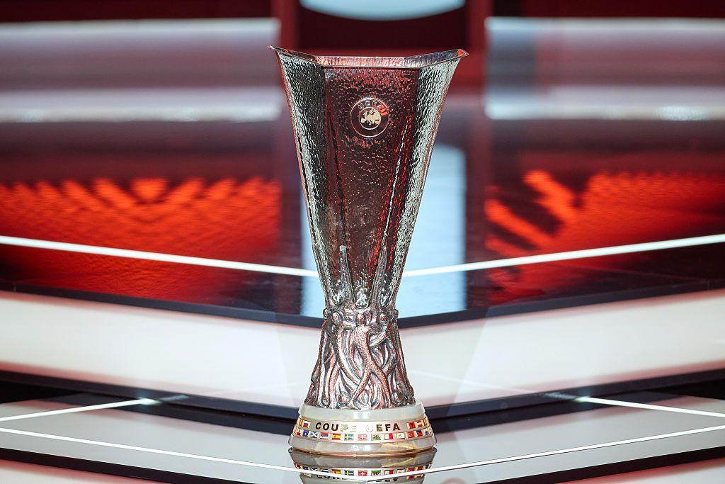 The Europa League trophy