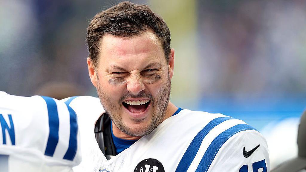 Philip Rivers laughs on his return to the NFL