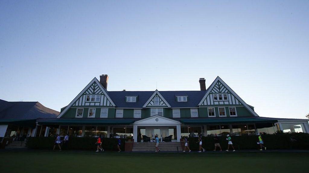 A general view of Oakmont Country Club