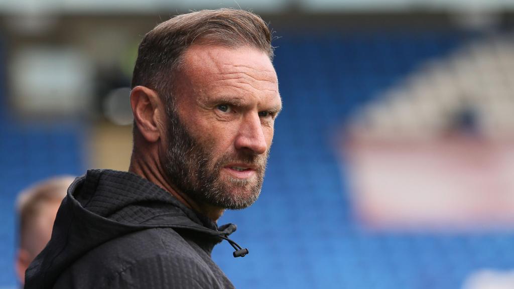 Blackpool boss Ian Evatt