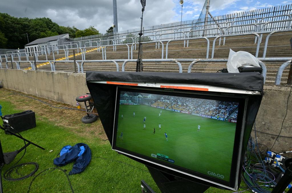 GAAGO screen at gaelic match