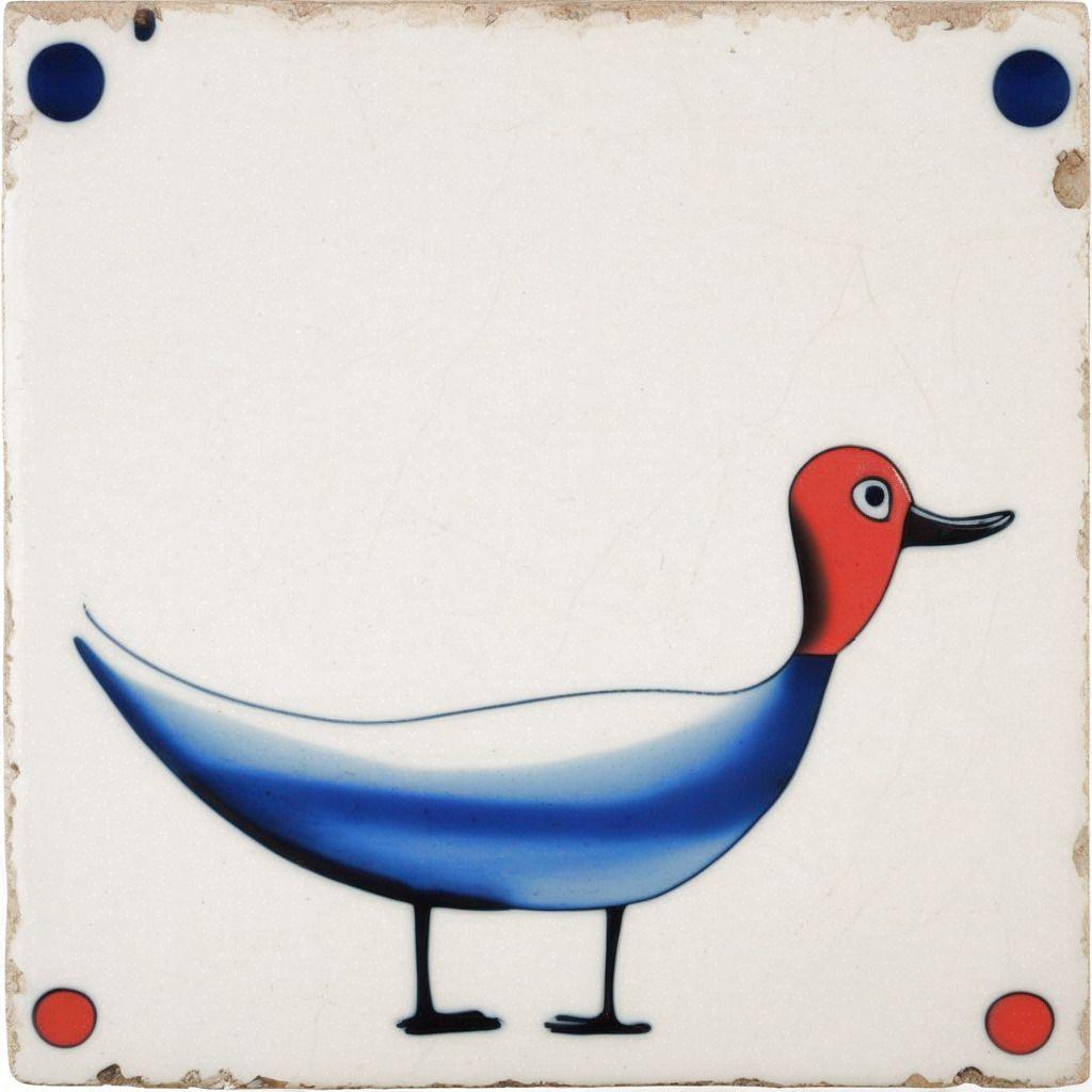 A design featuring a duck, developed by artificial intelligence, which mimics the works of Spanish surrealist painter Joan Miro