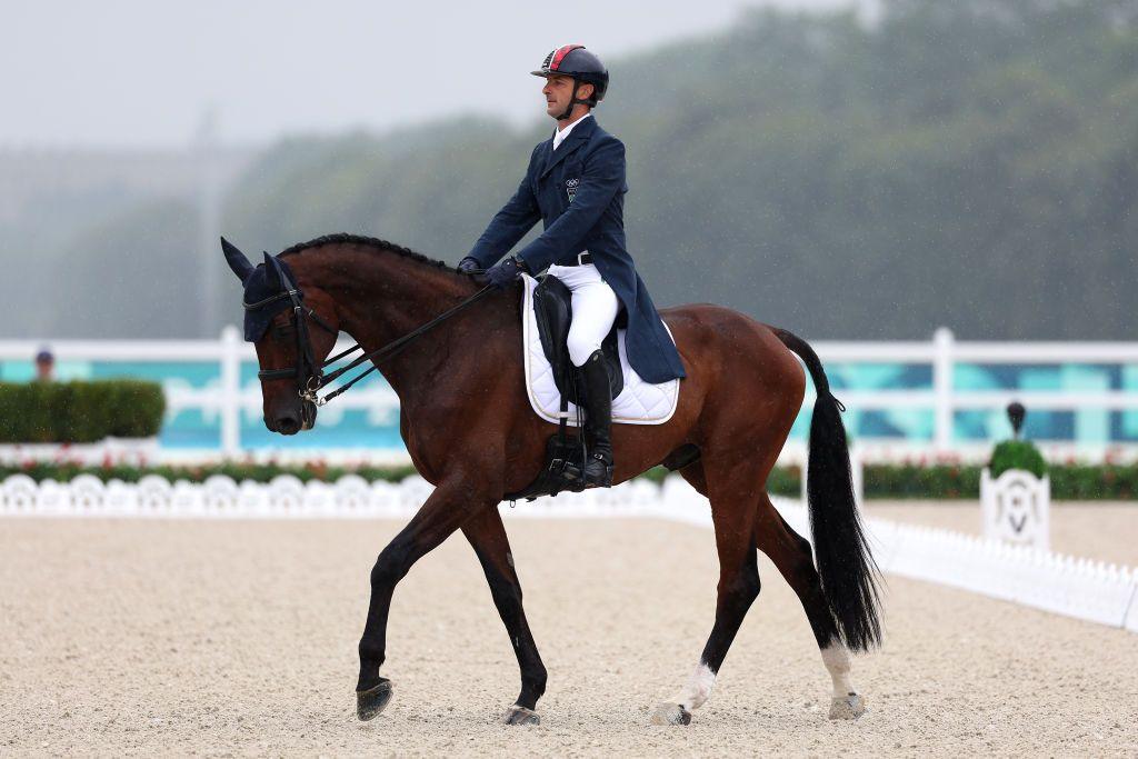ジノリ　ジオポンティ　Equestrian 乗馬　19.5×2 Paris 2024: Italian rider expelled after horse found bleeding