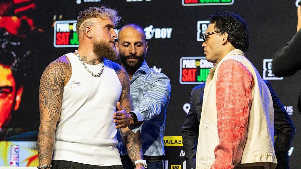 Jake Paul and Julio Cesar Chavez Jr face off 