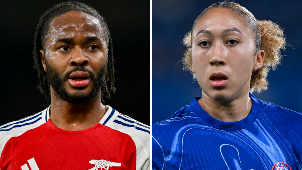 Sterling and James named on Football Black List