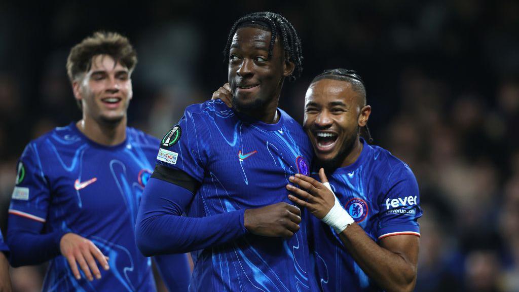 Chelsea celebrate a goal