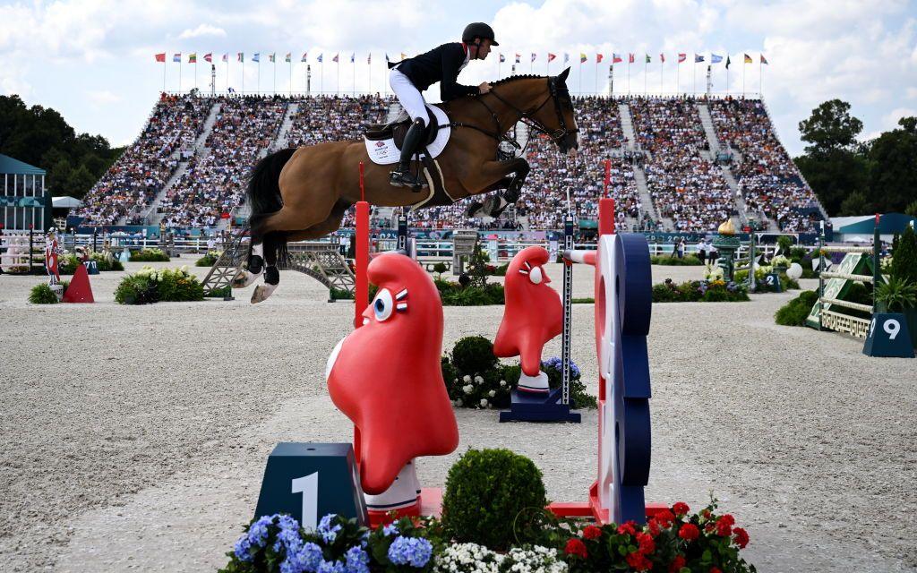 Scott Brash on his horse Jefferson.