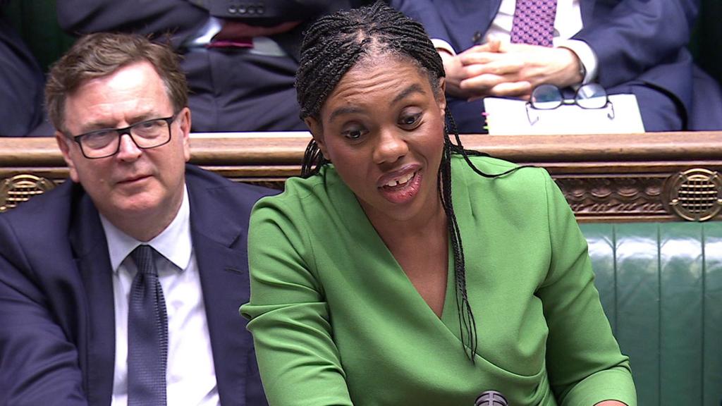 Badenoch speaks in the Commons