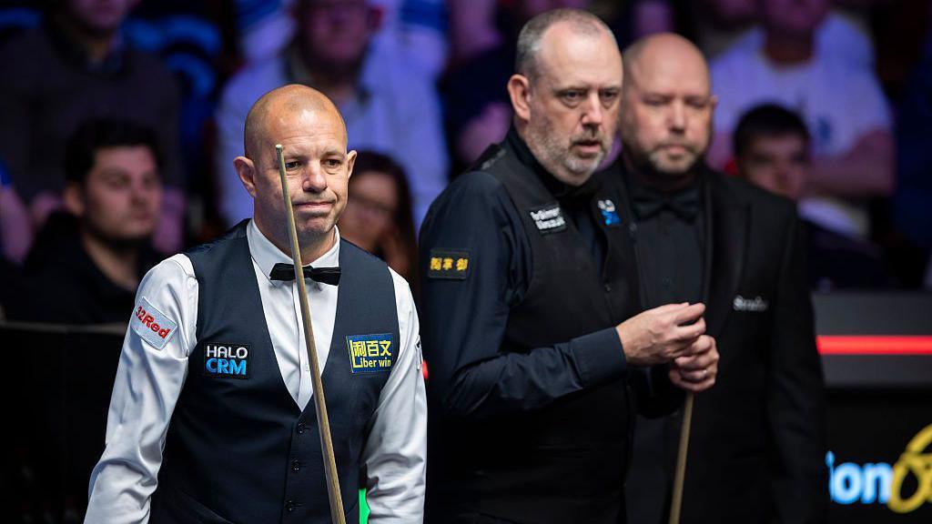 Barry Hawkins and Mark Williams