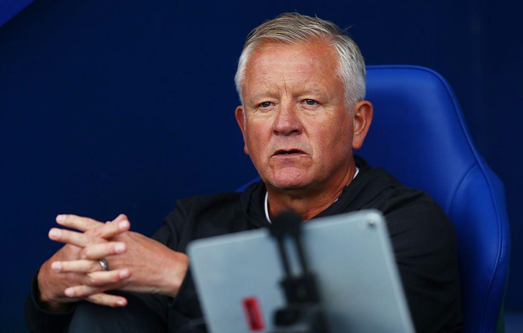 Sheffield United manager Chris Wilder