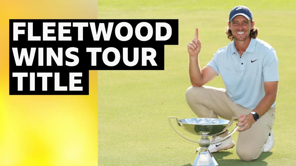 Emotional Fleetwood 'proud' of first PGA Tour title