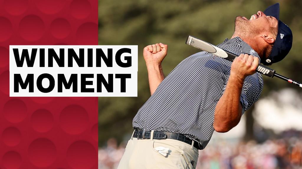 Watch the moment Bryson DeChambeau wins US Open