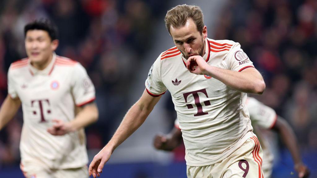 Harry Kane Bayern Munich celebration