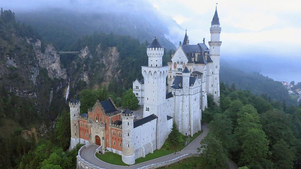 Neuschwanstein castle.