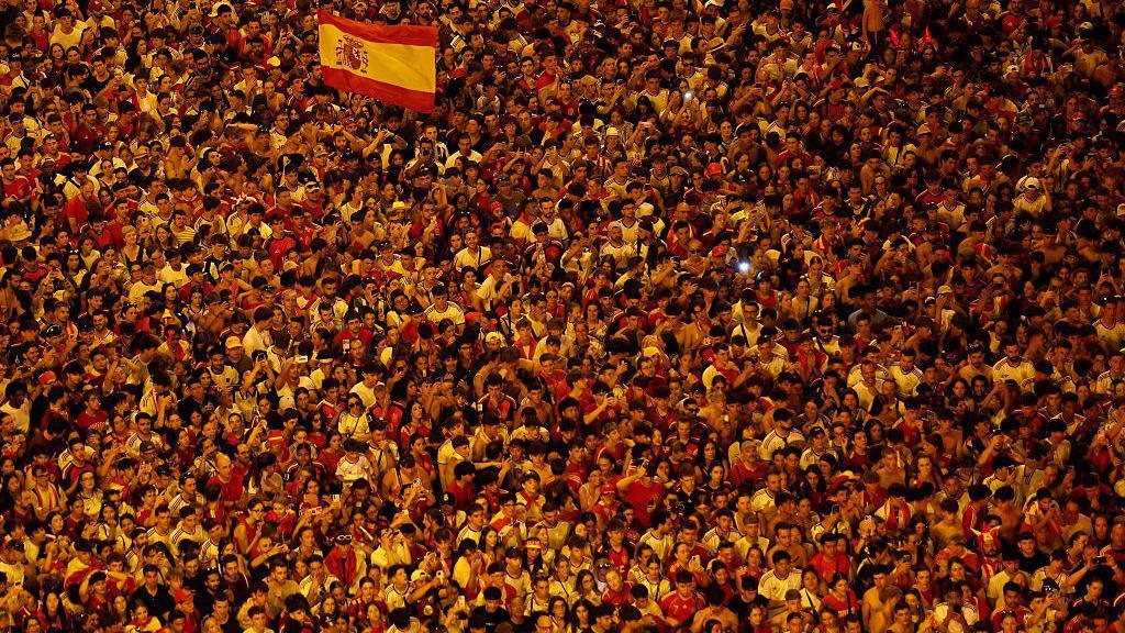 Spain fans