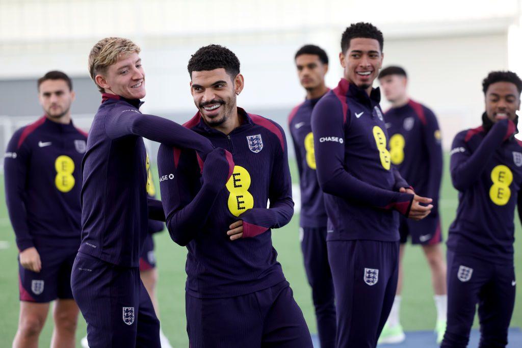 england men training