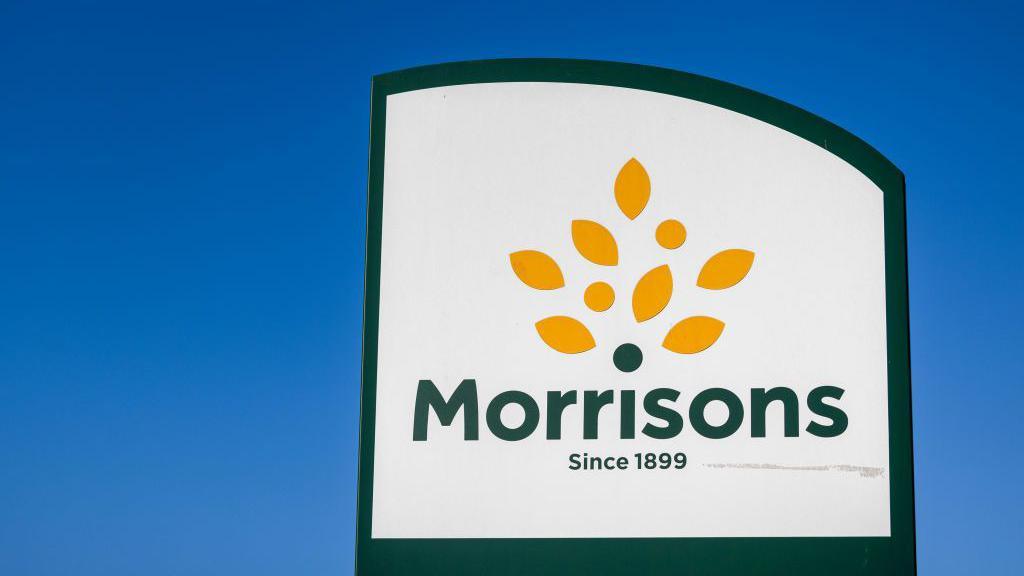 Morrisons logo, yellow corn illustration against a white background.