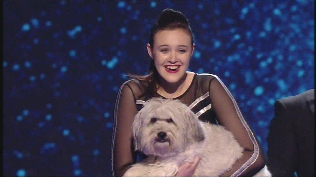 Ashleigh and Pudsey