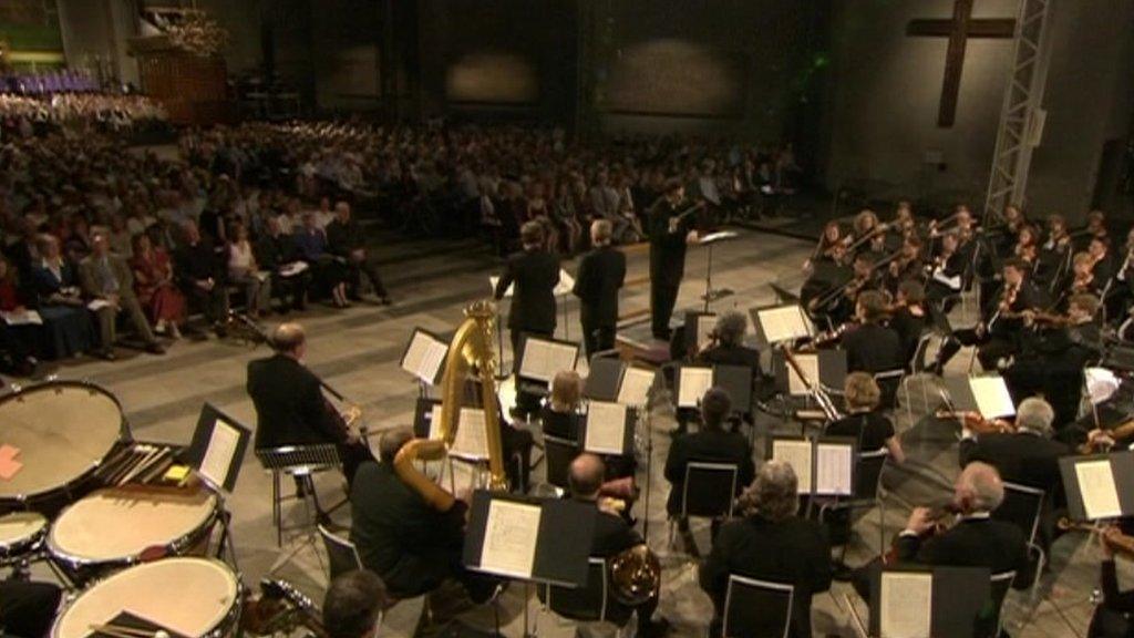 Performance of Britten's War Requiem at Coventry Cathedral