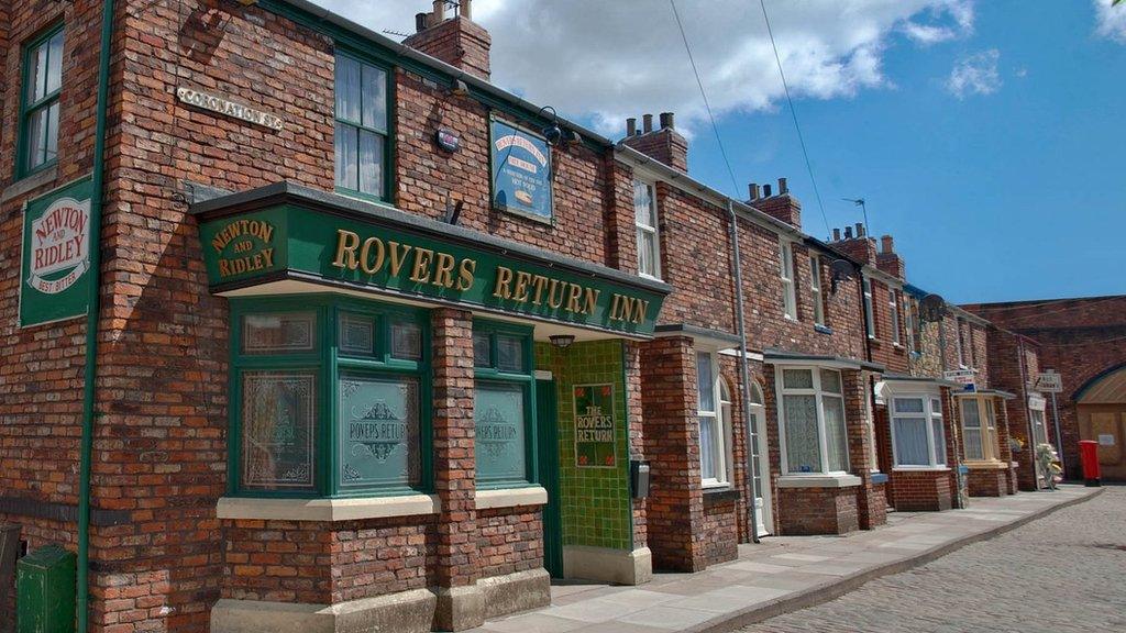 Coronation Street set