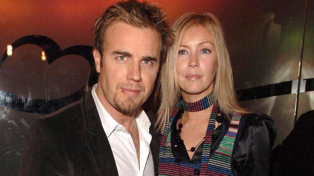 Gary Barlow and wife Dawn in 2005