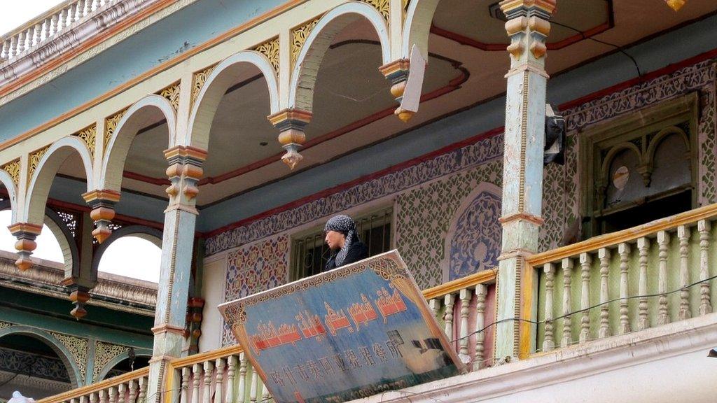 A guest house in Kashgar