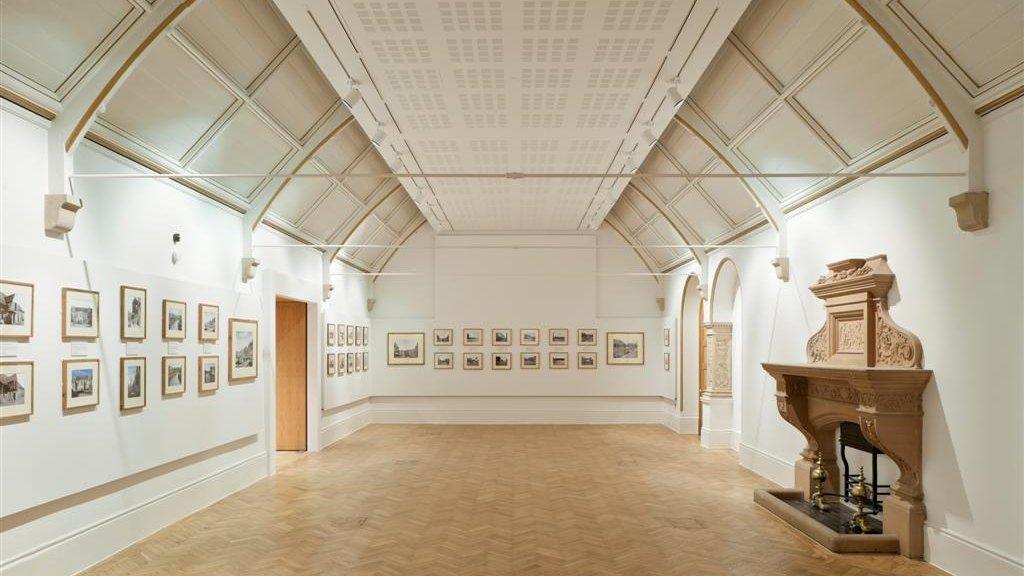 The east wing extension at Maidstone Museum