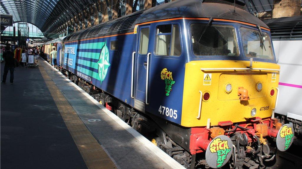 The Africa Express at King's Cross
