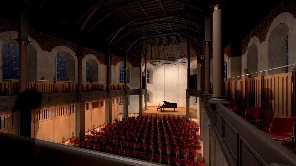 Artist's impression of St George's Theatre auditorium