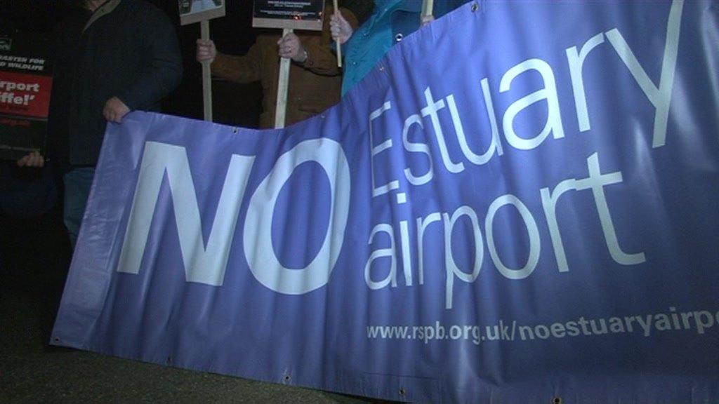 Airport protest