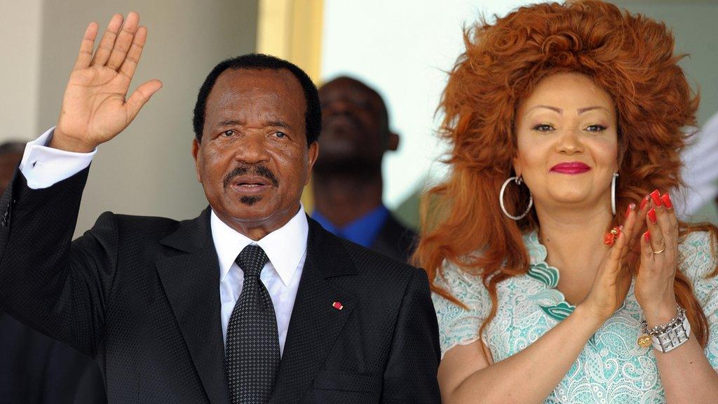 Paul and Chantal Biya