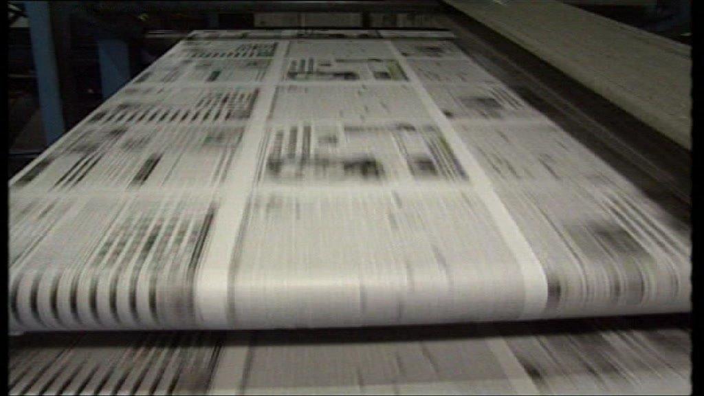 Printing the Peterborough Telegraph