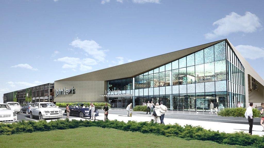 Plans for John Lewis store at