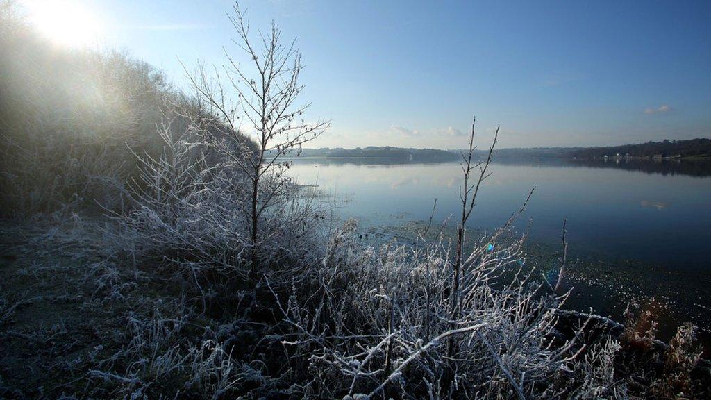 Bewl Water in January 2013